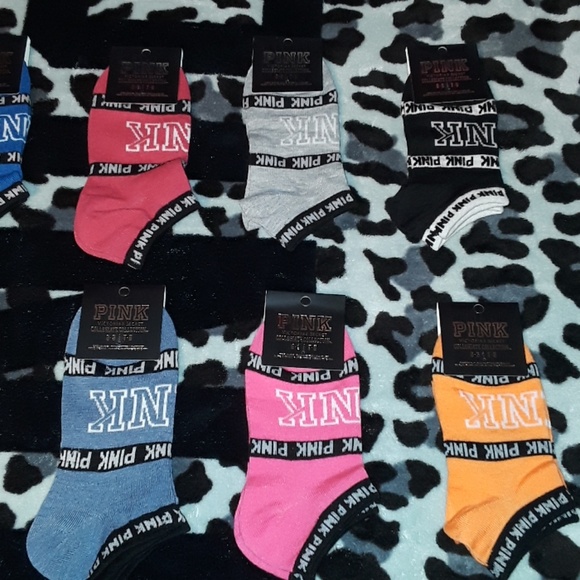 Pink vs Collegiate Collection Socks - Picture 3 of 8